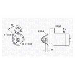 MAGNETI MARELLI Μίζα 063521070580 MAGNETI, MARELLI, LOMBARDINI