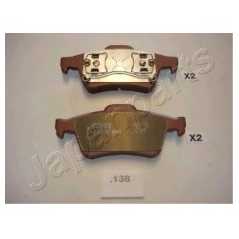 JAPANPARTS Σετ τακάκια PP-138AF 3 (BK) 2003-2009, 5 (CR19) 2005, PRIMERA (P12) 2002