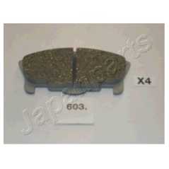 JAPANPARTS Σετ τακάκια PA-603AF DAIHATSU, MOVE, WVA, ECE, APPROVED