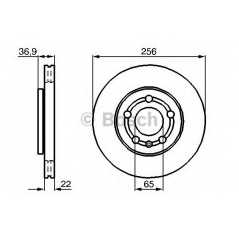 BOSCH Δισκόπλακα 0 986 478 853 A3 (8L1) 1996-2003, CORDOBA (6L2) 2002-2009, IBIZA IV (6L1) 2002-2009, IBIZA V (6J5) 2008, IBIZA 