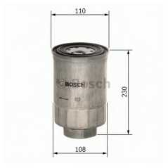 BOSCH Φίλτρο καυσίμου F 026 402 038 