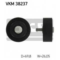 SKF Τροχαλία παρέκκλισης ιμάντα poly-V VKM 38237 1 (E81) 2004-2012, 1 (E87) 2003-2012, 3 (E46) 1998-2005, 3 (E90) 2005-2011, X1 