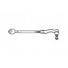 OCAP Μπάρες Διεύθυνσης 0590212 TOLEDO I (1L) 1991-1999, GOLF III (1H1) 1991-1998, VENTO (1H2) 1991-1998