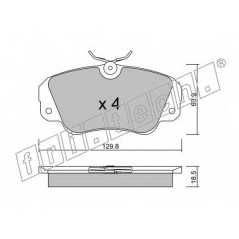 fri.tech. Σετ τακάκια 554.0 ECE, APPROVED