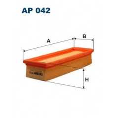 FILTRON Φίλτρο αέρα AP042 890 X 9601, TEMPRA (159) 1990-1998, TIPO (160) 1987-1995, DEDRA (835) 1989-1999, DELTA II (836) 1993-1