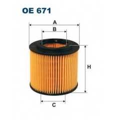 FILTRON Φίλτρο λαδιού OE671 CORDOBA (6L2) 2002-2009, IBIZA IV (6L1) 2002-2009, IBIZA V (6J5) 2008, IBIZA V SPORTCOUPE (6J1) 2008