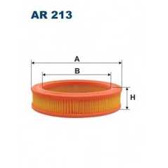 FILTRON Φίλτρο αέρα AR213 A 700 X 9601, A 800 X 9601, A 840 X 9601, 000 389 7995, A 112 1969-1986, 127 1971-1986, 128 1969-1984,