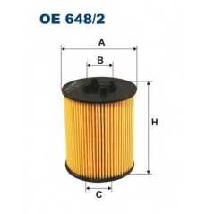 FILTRON Φίλτρο λαδιού OE648/2 SIGNUM 2003, SINTRA 1996-1999, VECTRA B (36_) 1995-2002, VECTRA C 2002, VECTRA C GTS 2002, ZAFIRA 