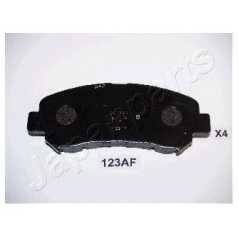 JAPANPARTS Σετ τακάκια PA-123AF EX 2007, FX 2002, 350 Z (Z33) 2002, MURANO (Z50) 2003, TRAIL (T30) 2001-2005, TRAIL (T31) 2007, 