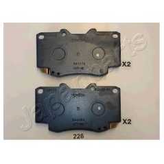 JAPANPARTS Σετ τακάκια PA-226AF TOYOTA, HILUX, III, WVA, ECE, APPROVED