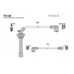 TESLA Μπουζοκαλώδια & Εξαρτήματα Σύνδεσης T933B DAIHATSU, FEROZA