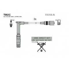 TESLA Μπουζοκαλώδια & Εξαρτήματα Σύνδεσης T982C CLASS (W202) 1993-2000, CLK (C208) 1997-2002, CLASS (W210) 1995-2003, SLK (R170)