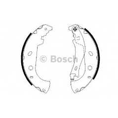 BOSCH Σετ σιαγόνων 0 986 487 559 MAREA (185) 1996-2007, MULTIPLA (186) 1999-2010