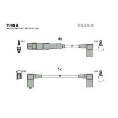 TESLA Μπουζοκαλώδια & Εξαρτήματα Σύνδεσης T069B 190 (W201) 1982-1993, COUPE (C124) 1987-1993, CLASS (W460) 1979-1993, CLASS (W46