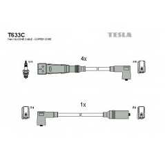 TESLA Μπουζοκαλώδια & Εξαρτήματα Σύνδεσης T633C OCTAVIA (1U2) 1996-2010