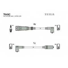 TESLA Μπουζοκαλώδια & Εξαρτήματα Σύνδεσης T649C PASSAT (32B) 1979-1989, VENTO (1H2) 1991-1998