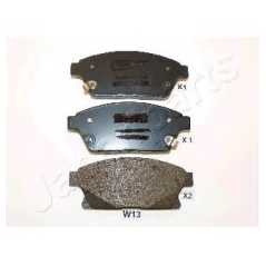 JAPANPARTS Σετ τακάκια PA-W13AF CRUZE (J300) 2009, ORLANDO (J309) 2010, TRAX 2012, ASTRA J 2009, MOKKA 2012