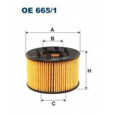 FILTRON Φίλτρο λαδιού OE665/1 XS 7Q 6744, MONDEO III (B5Y) 2000-2007, TYPE (CF1) 2001-2009