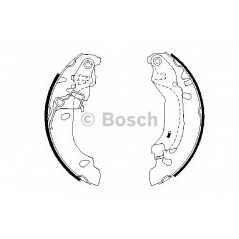 BOSCH Σετ σιαγόνων 0 986 487 669 PANDA (169) 2003