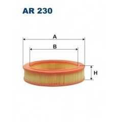 FILTRON Φίλτρο αέρα AR230 A 770 X 9601, A 850 X 9601, 131 1974-1986, FIORINO (127) 1977-1987, FIORINO (147) 1980-1993, PANDA (14