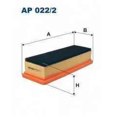 FILTRON Φίλτρο αέρα AP022/2 MITO (955) 2008, 500 (312) 2007, 500 C (312) 2009, IDEA 2003, LINEA (323) 2007, PANDA (169) 2003, PA