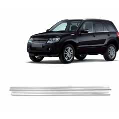 TRIM ΠΑΡΑΘΥΡΩΝ ΑΝΟΞΕΙΔΩΤΟ ΑΤΣΑΛΙ ΧΡΩΜΙΟ ΓΙΑ SUZUKI GRAND VITARA SUV S-DIZAYN - 4ΤΕΜ