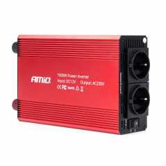 INVERTER 12230V 1000W2000W 3x230V socket PI05 ΑMiO - 1 TEM.