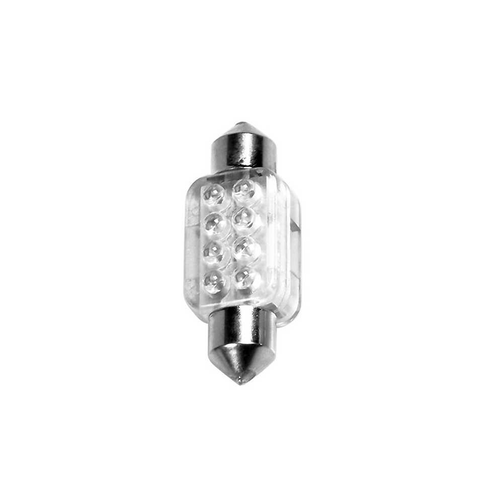 ΛΑΜΠΑΚΙΑ ΠΛΑΦΟΝΙΕΡΑΣ 12V SV8,5-8 13x35mm 8LED ΠΡΑΣΙΝΟ BLISTER 1ΤΕΜ.