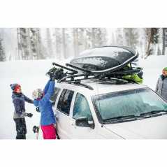 ΒΑΣΗ ΣΚΙ ΟΡΟΦΗΣ FATCAT 4 EVO BLACK 4 ΖΕΥΓΑΡΙΑ ΣΚΙ / 2 SNOWBOARD YAKIMA ΜΑΥΡΗ 57cm ΥΑΚΙΜΑ 