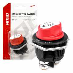 ΔΙΑΚΟΠΤΗΣ POWER-OFF ΜΠΑΤΑΡΙΑΣ 1232V max200A preak1000A 3 ΛΕΙΤΟΥΡΓΙΩΝ ΑΜΙΟ - 1 ΤΕΜ.