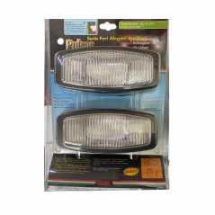 ΠΡΟΒΟΛΕΙΣ ΤΕΤΡΑΓΩΝΟΙ 12V/H3/55W 180mm PULSAR LAMPA  - 2 τεμ