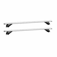 ΜΠΑΡΕΣ ΑΛΟΥΜΙΝΙΟΥ CRR-04 UNIVERSAL ΓΙΑ ΟΧΗΜΑΤΑ ME FLUSH  RAILING 135cm  ΑΜΙΟ - 2 ΤΕΜ.